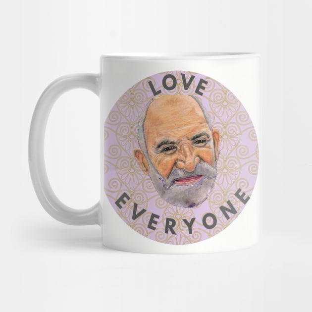 Neem Karoli Baba by karenpaytonart